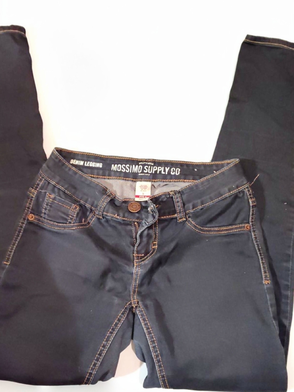Women's Mossimo Supply Company Navy Skinny Denim Leggings